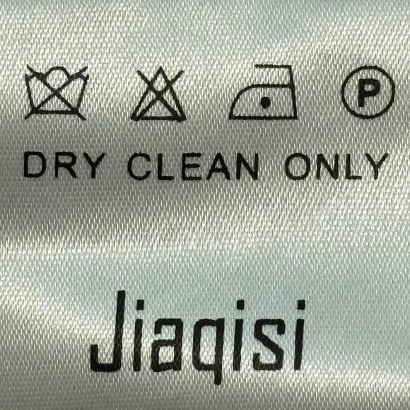 Jiaqisi Faux Fur Black White Paint Spatter Women’s Winter Coat - Picture 11 of 11